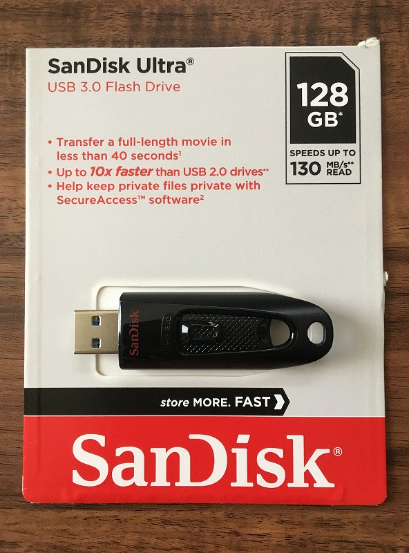 Sandisk USBメモリ①