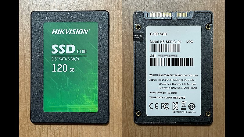 SSD本体外観