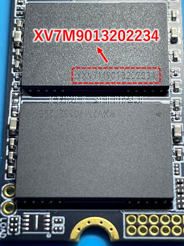 Acclamator NVMe SSD N30 256GB NAND拡大