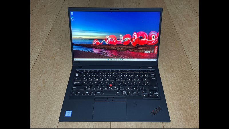 ThinkPad X1 Carbon 6th（2号機） 外観