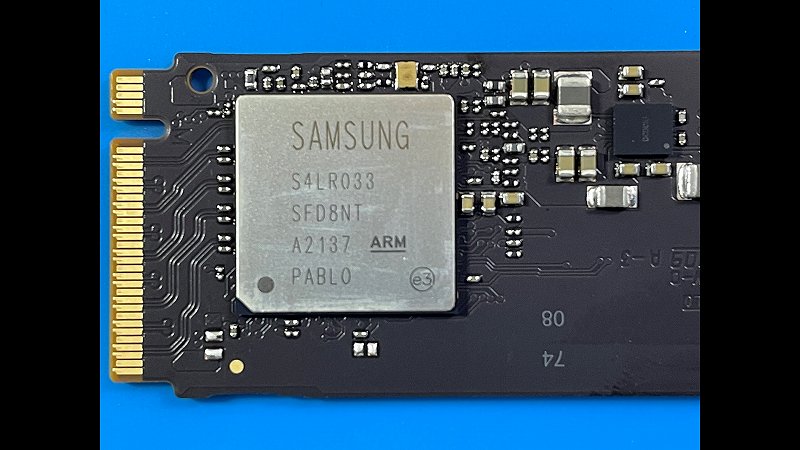 Samsung SSD980 1TB コントローラー拡大