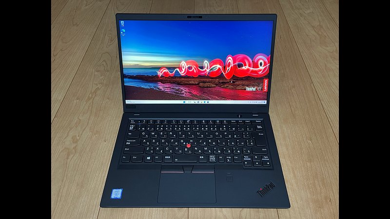 ThinkPad X1 Carbon 6th（2号機）外観