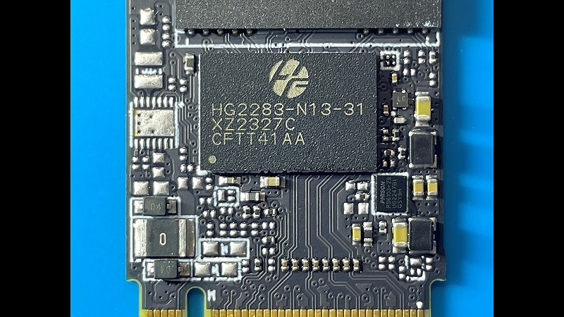XrayDisk 512GB PRO コントローラー拡大